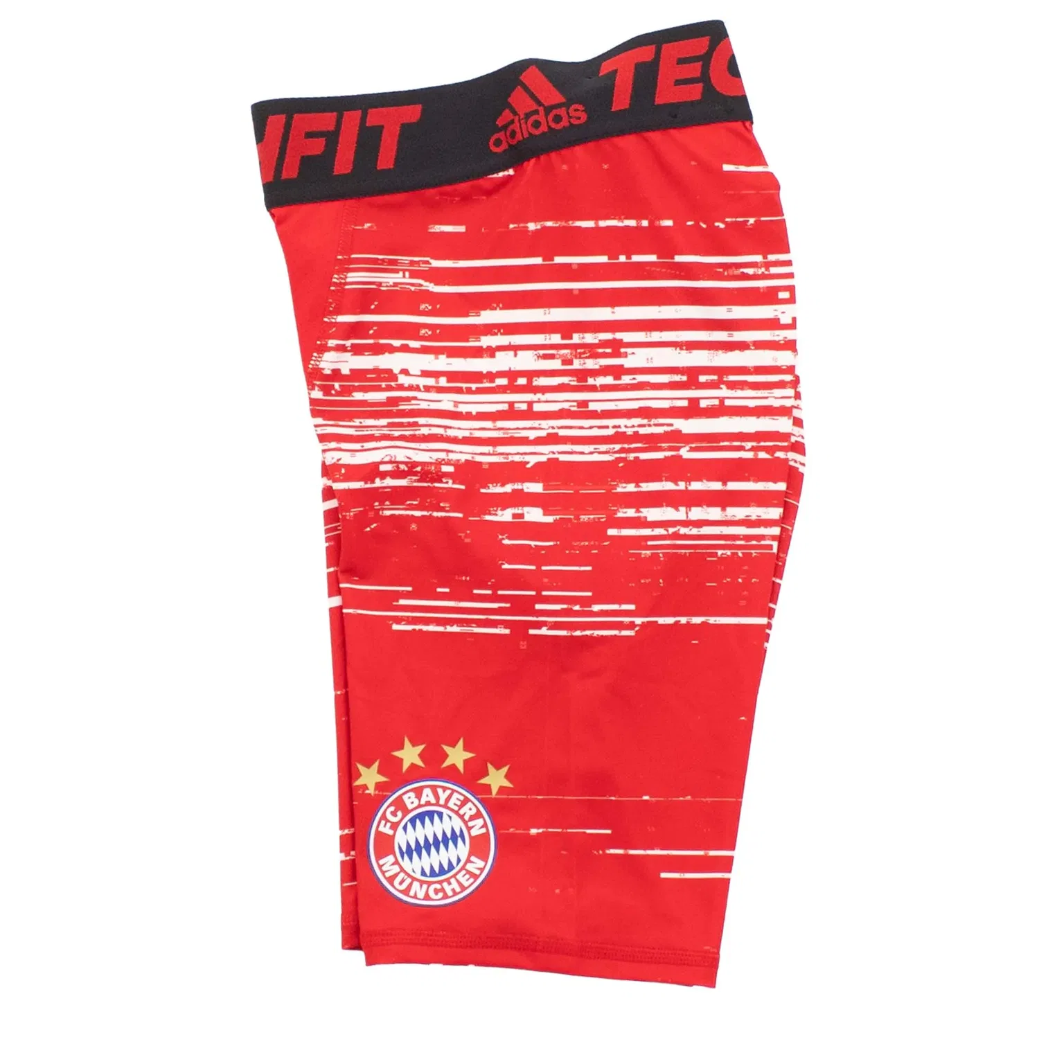 Женские компрессионные шорты Base Layer Tight FC Bayern Munchen Adidas, Red — фото 3