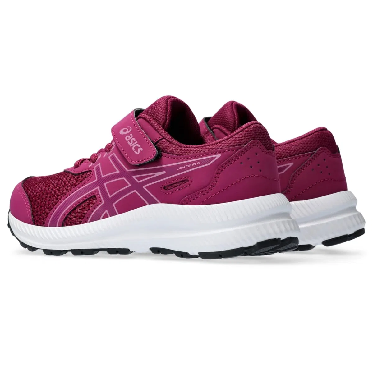 Детские кроссовки для мальчиков с липучками Contend 8 Ps ASICS, Blackberry — фото 3
