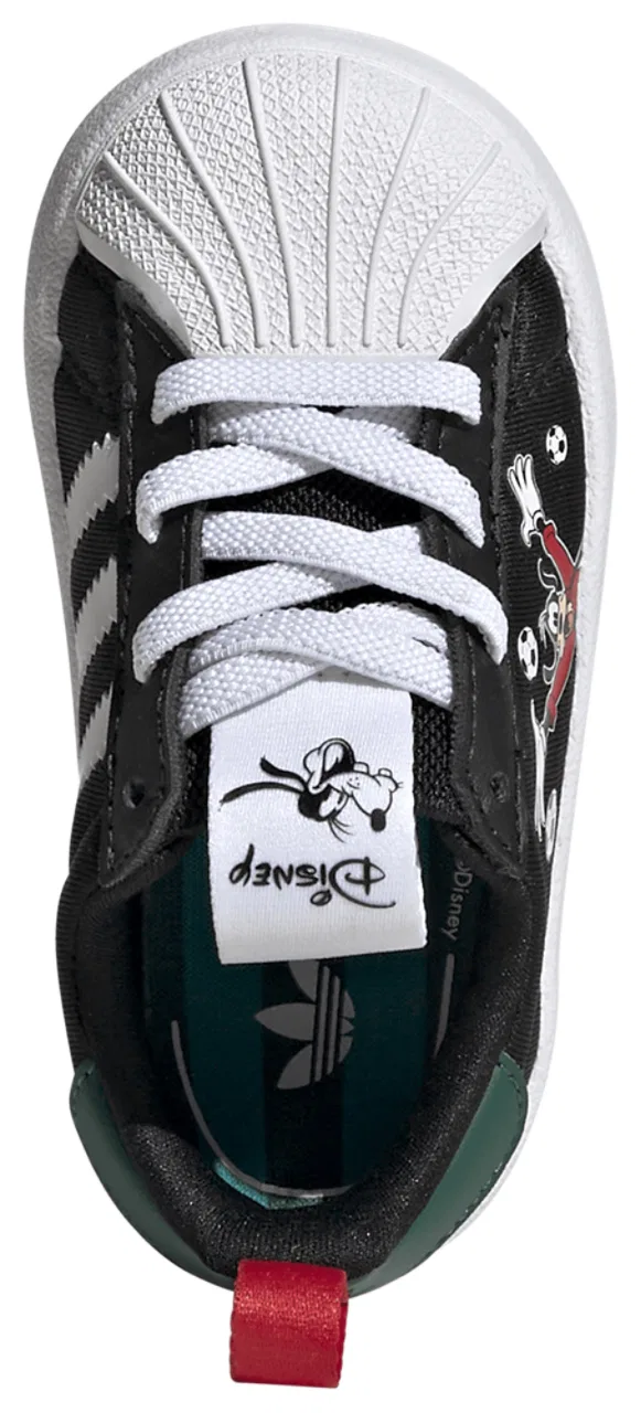 Кроссовки для мальчиков Disney adiFOM Superstar 360 Adidas, цвет Core Black/Better Scarlet/Collegiate Green — фото 4