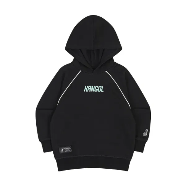 Худи с принтом, qd 0002, Kangol Kids, черный