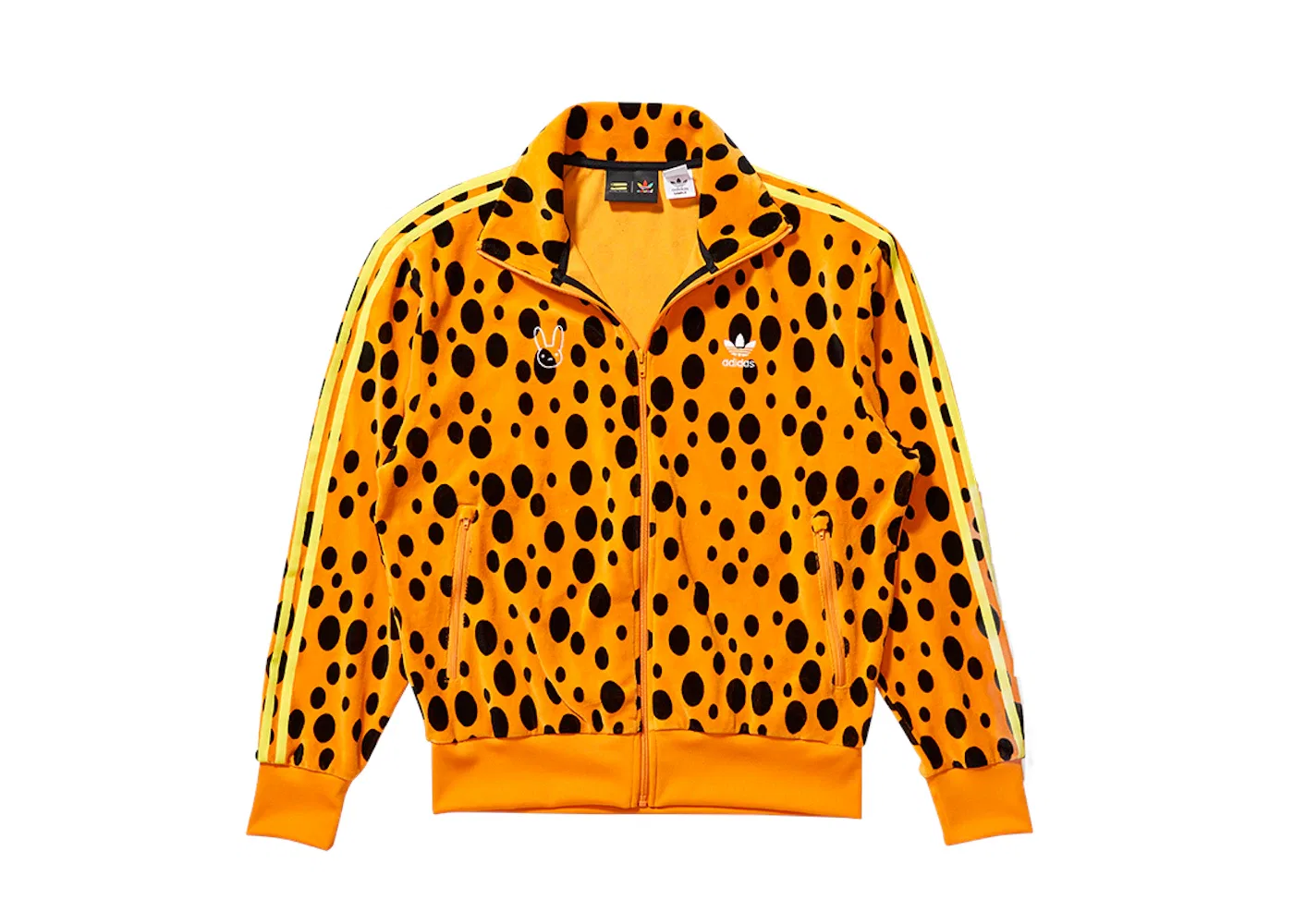 Мужской спортивный костюм с принтом Adidas x Cheetos x Bad Bunny Tracksuit Bundle, Orange