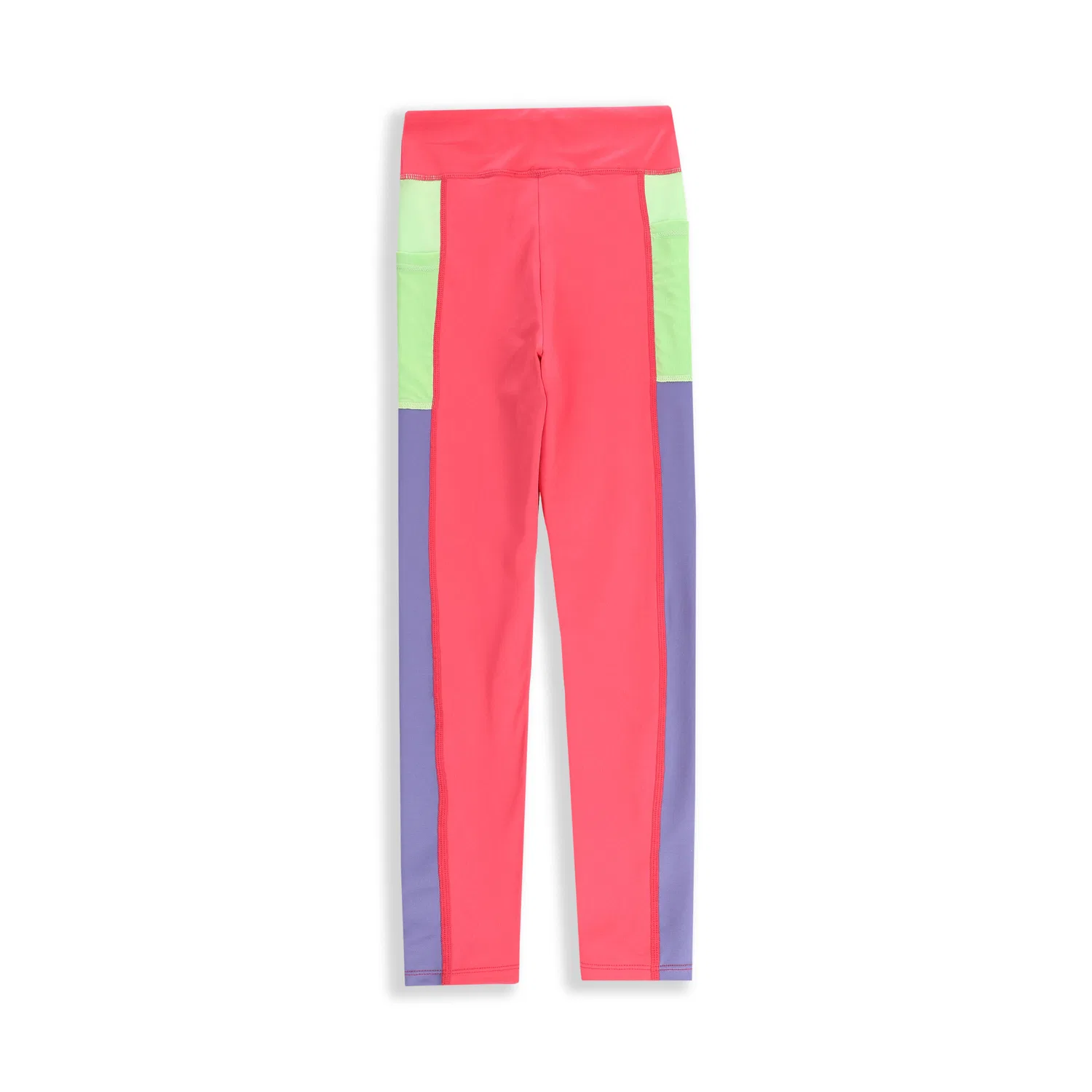 Детские леггинсы с принтом Kinder Turnhose Leggings mit Tasche WL5 Lemon Explore, Rosa — фото 3