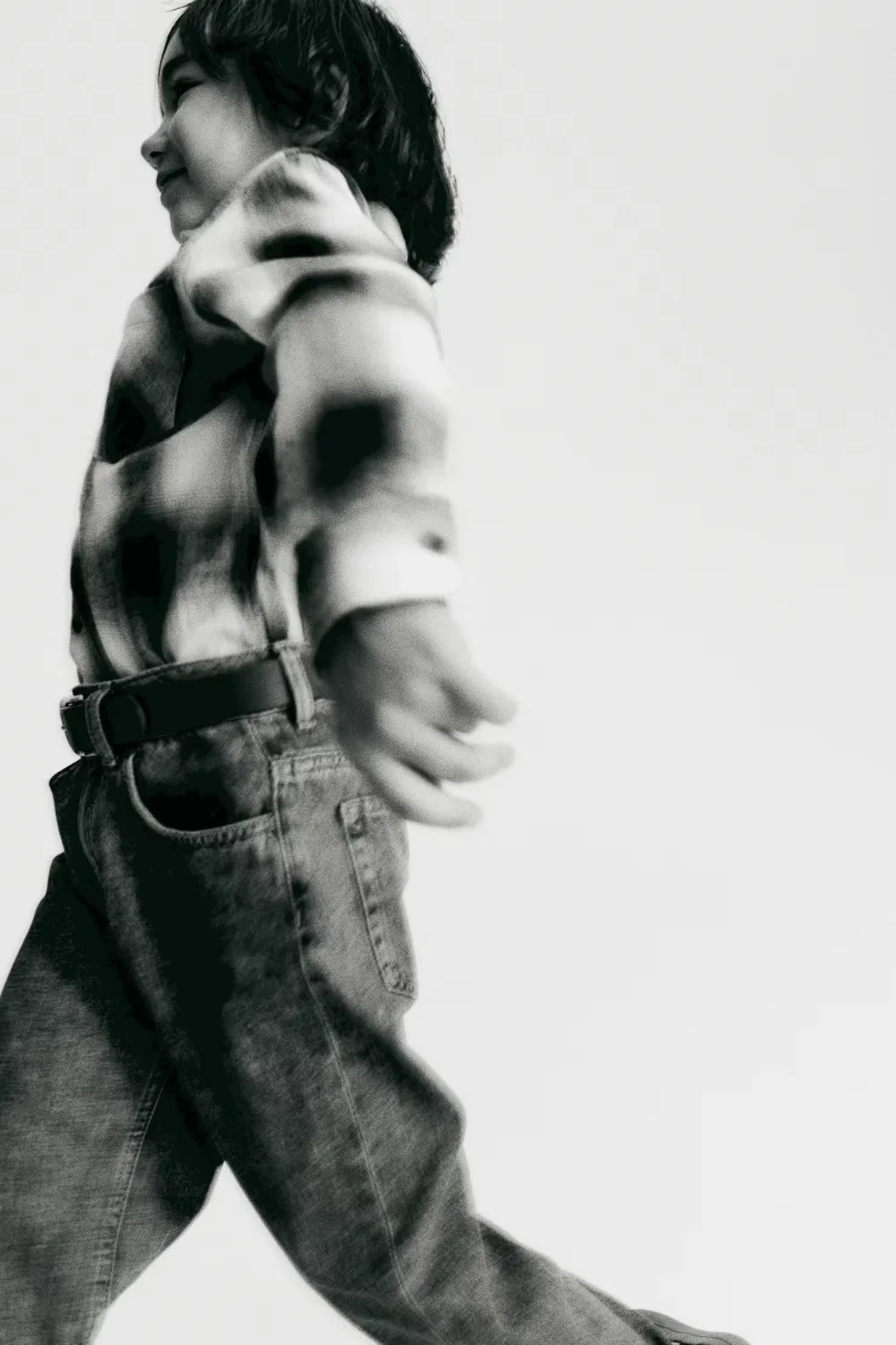 Свободные джинсы H&M, Dunkles Denimblau — фото 3