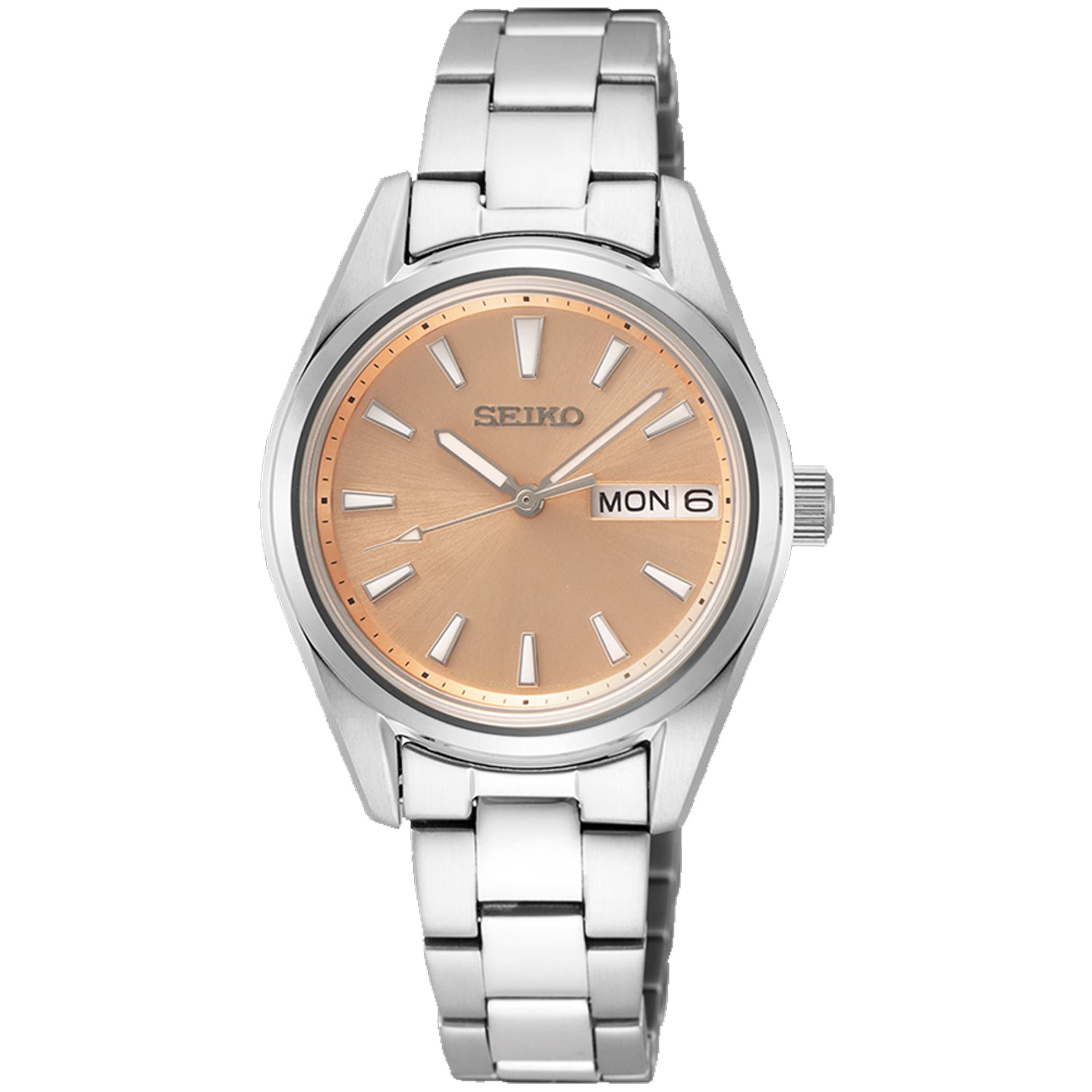 

Женские часы Seiko Neo Classic с розовым циферблатом