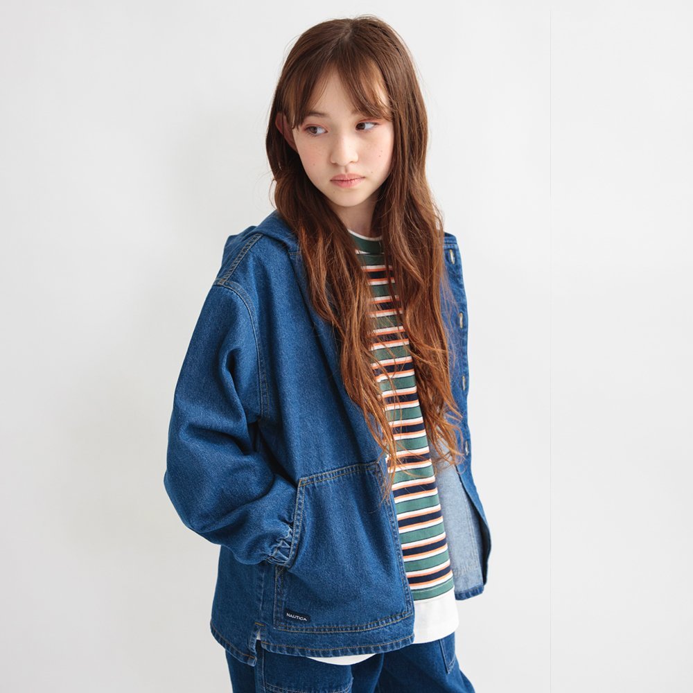 Джинсовая рубашка-куртка Nautica, Navy blue