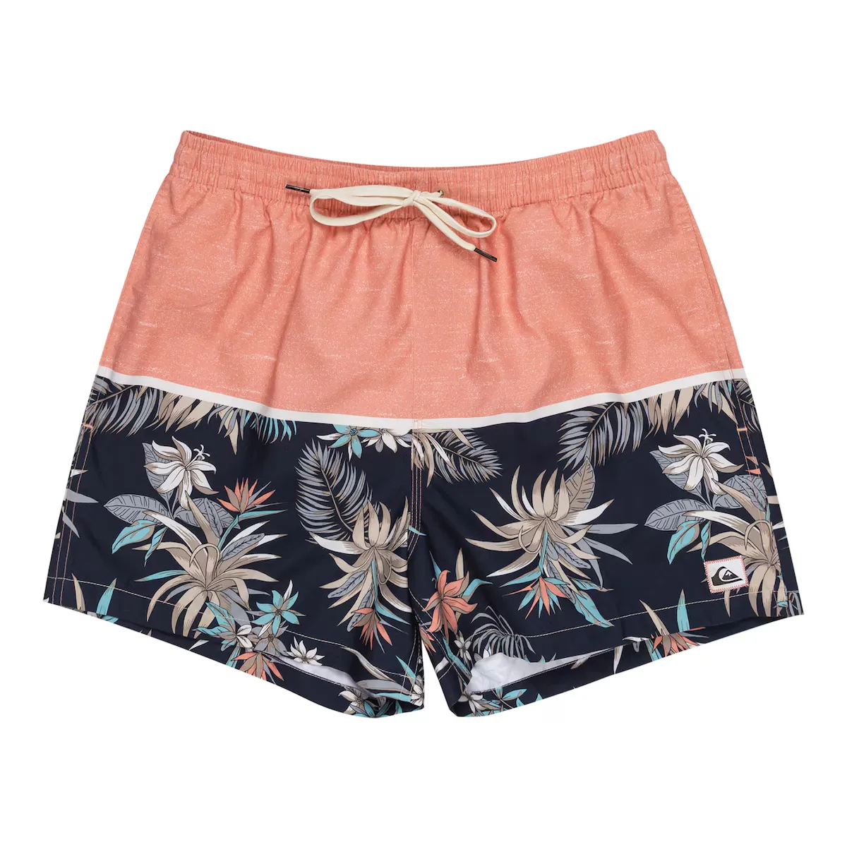 

Life On The Reef Мужские плавательные шорты 15" Quiksilver, цвет Rosa