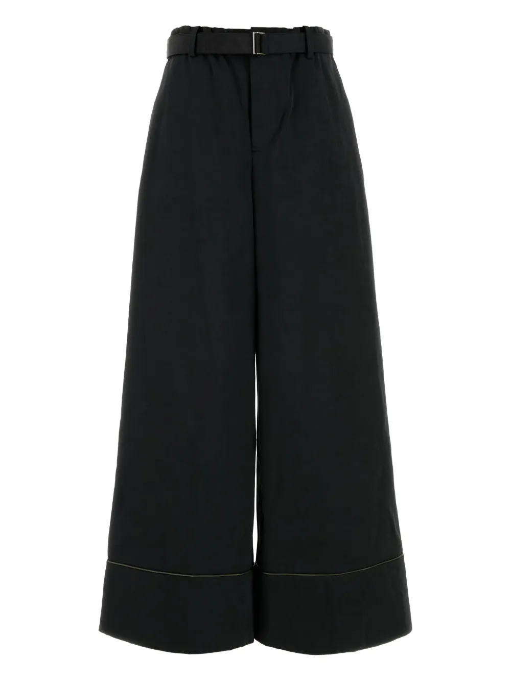 

Брюки с манжетами SACAI, черный