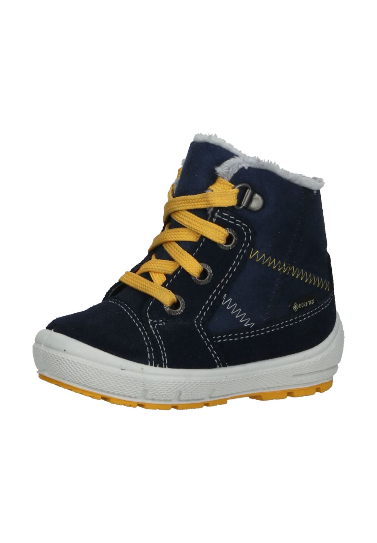 

Ботильоны из замши/текстиля Superfit, цвет Blau/gelb