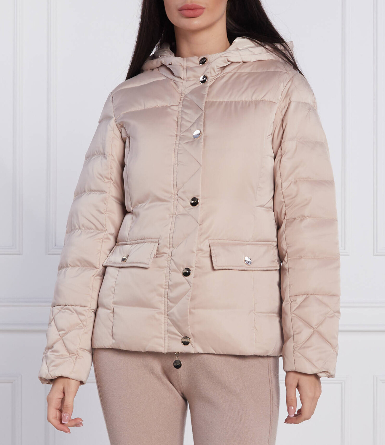 

Куртка Liu Jo Sport regular fit, бежевый