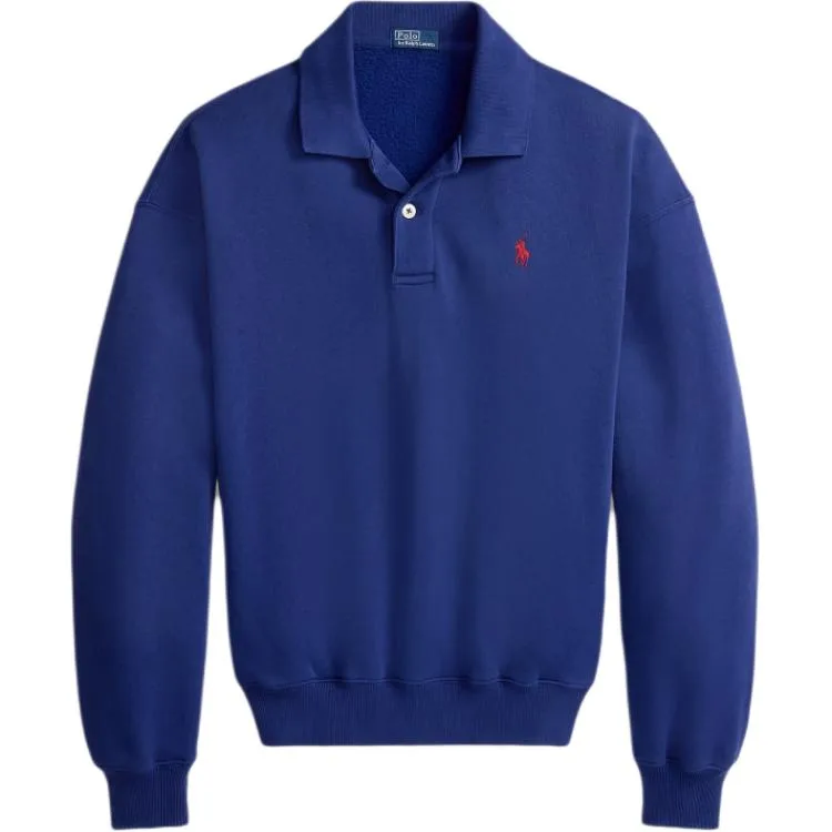 Polo Ralph Lauren Футболка поло свободного кроя женская винтажная royal blue