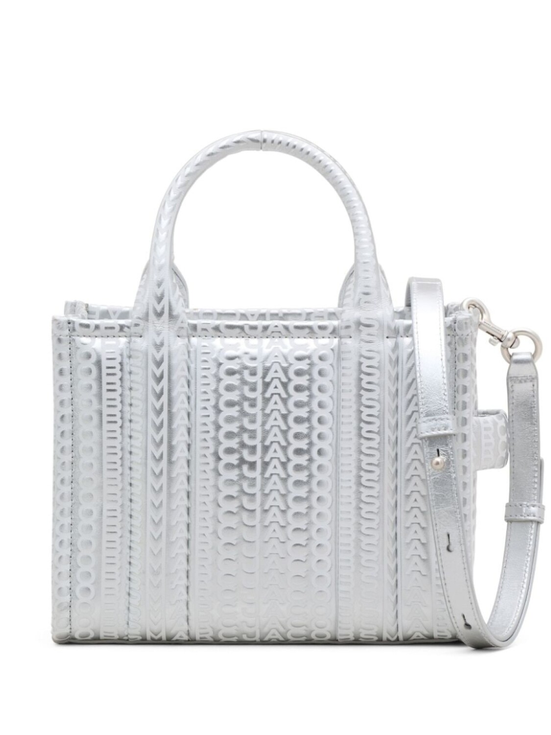 

Marc Jacobs сумка The Small Tote, серебристый