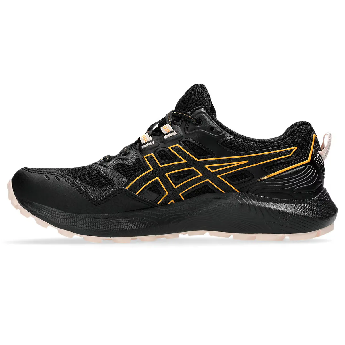Кроссовки для бега по пересеченной местности Asics GEL-SONOMA 7 GTX женские, черный/розовый — фото 4