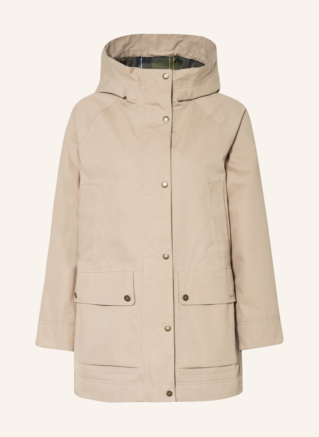 

Парка беаднели Barbour, бежевый