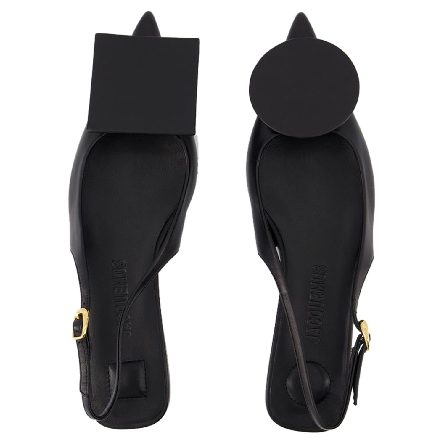 Туфли Les Slingbacks Duelo P - Jacquemus - Кожа - Черный, черный — фото 3