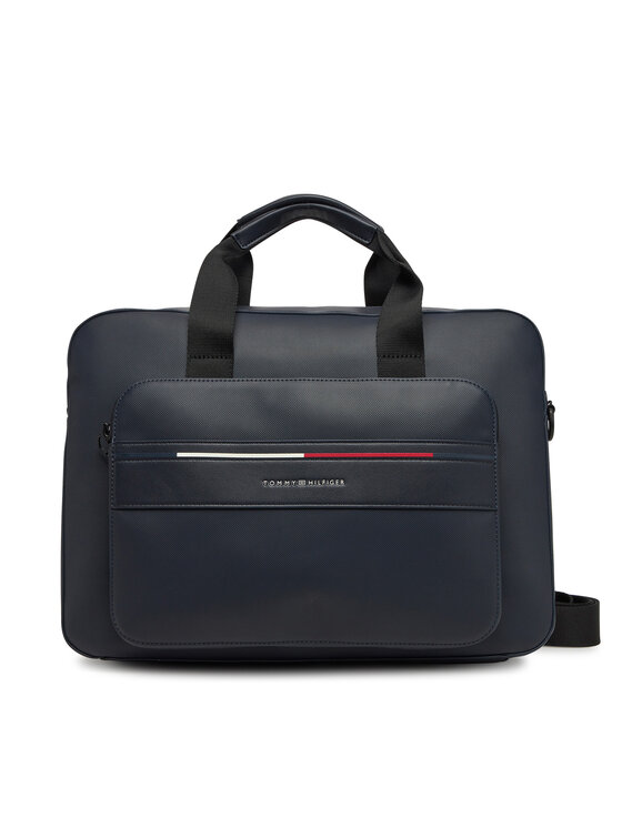 

Сумка для ноутбука Th Foundation Computer Bag AM0AM13198 Tommy Hilfiger, синий