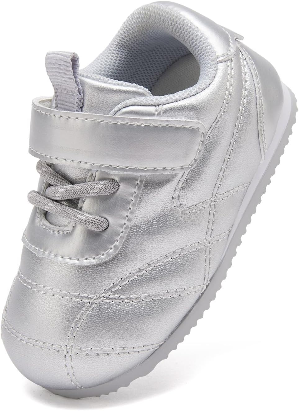 

Детские кроссовки BMCiTYBM для мальчиков и девочек, шаги, серебро