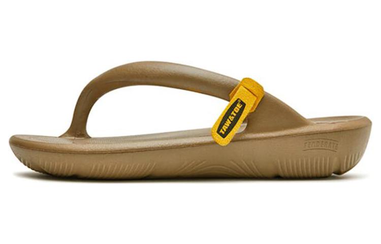 

TAW&TOE Устойчивые к истиранию шлепанцы унисекс Sunset Brown, цвет Sunset Brown