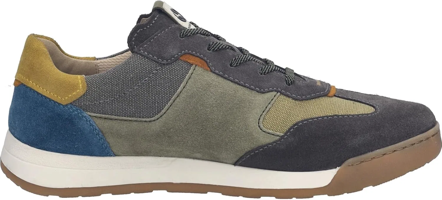 Мужские низкие кроссовки Josef Seibel Blake.02, ширина H (широкая), сменная стелька, Olive Multi — фото 4