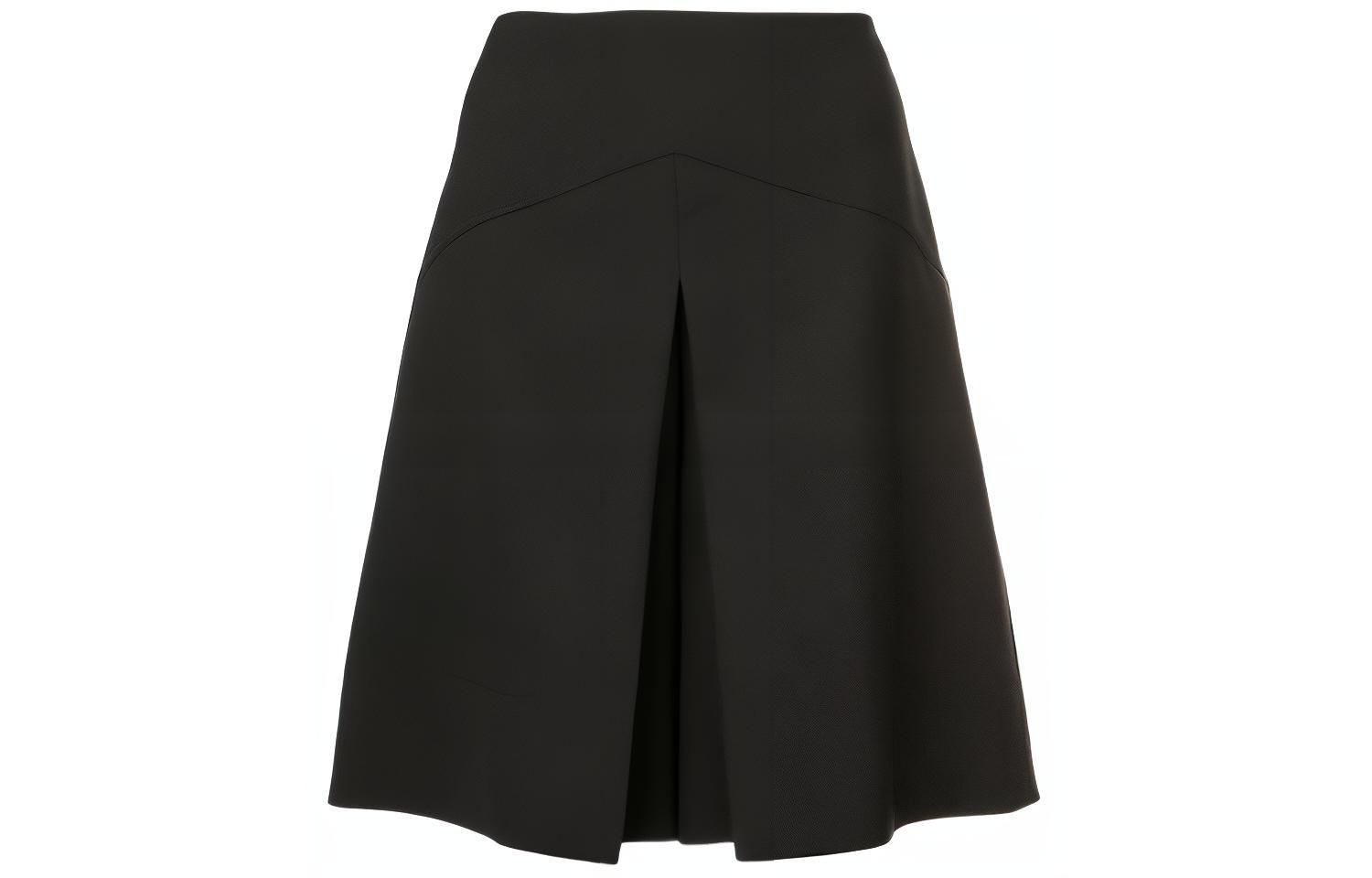 

Givenchy Повседневная короткая женская юбка, черная, средней длины, А-образного силуэта