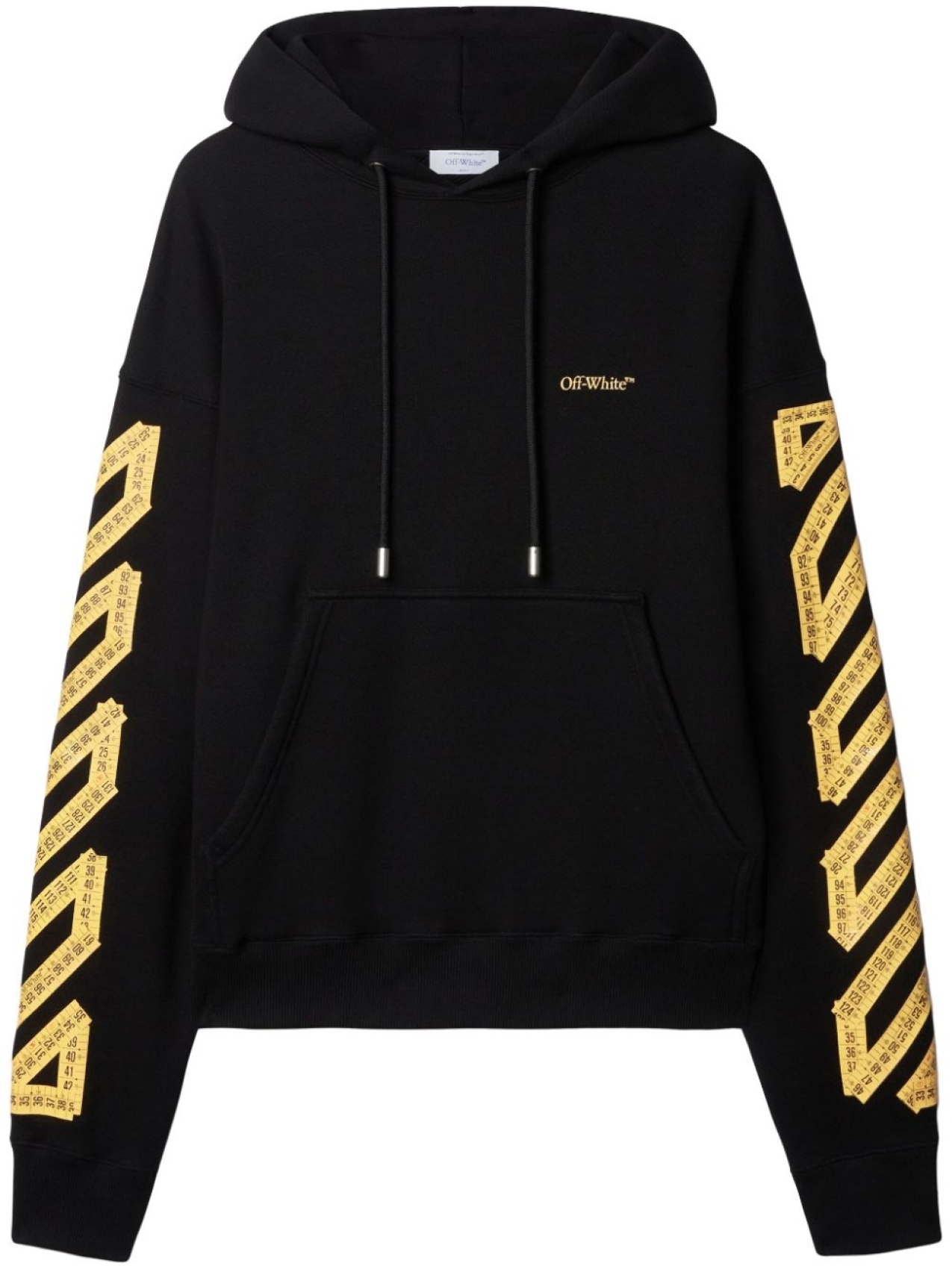 

Off-White худи Tape Arrow, черный