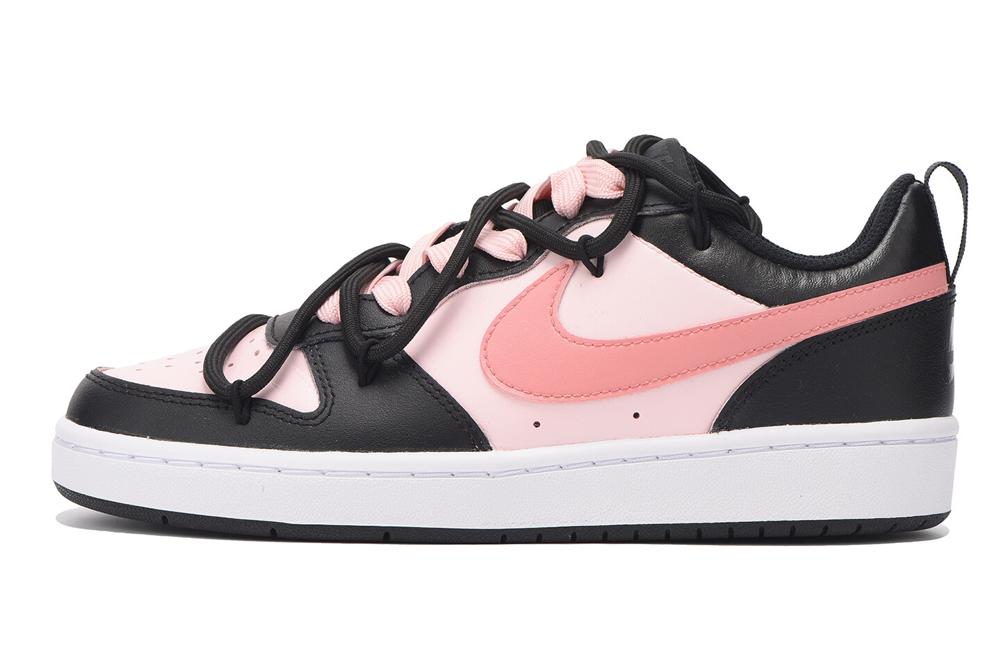 

Кроссовки Nike Court Borough Skateboard Shoes Women's Low-Top Pink, Черный, Кроссовки Nike Court Borough Skateboard Shoes Women's Low-Top Pink
