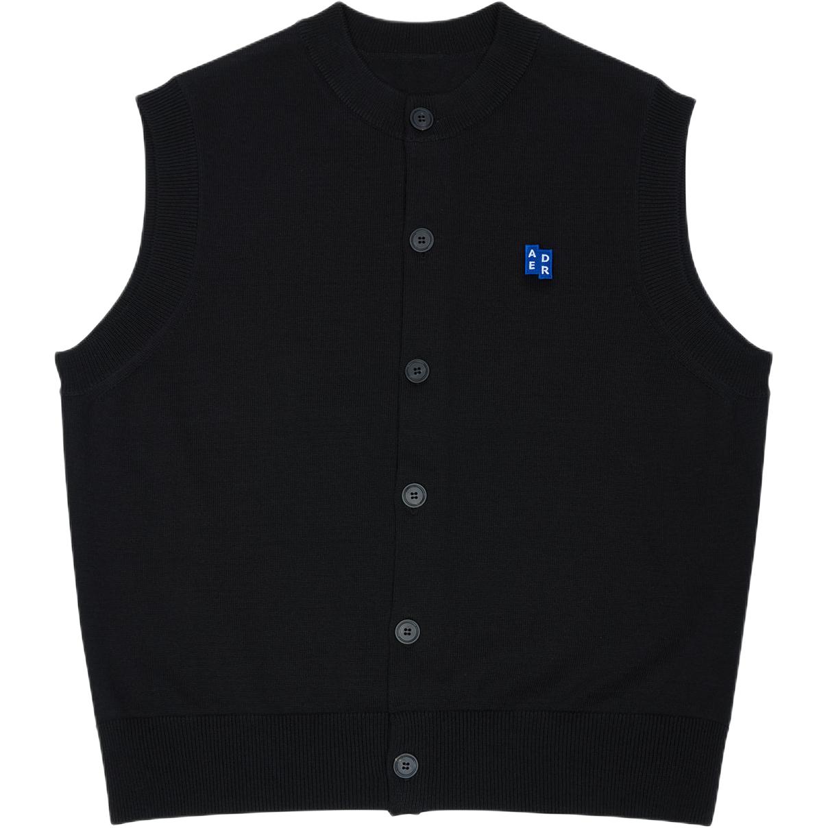 

ADER ERROR Унисекс-жилет черный, Black