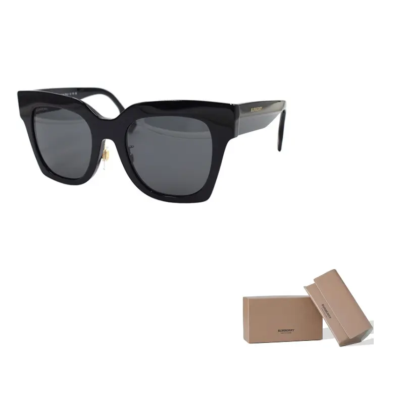 

Burberry Солнцезащитные очки женские, Black/Black Temples