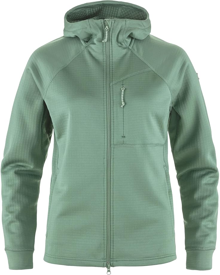 

Худи Fjällräven Abisko Grid Fleece Hoodie W, цвет Patina Green