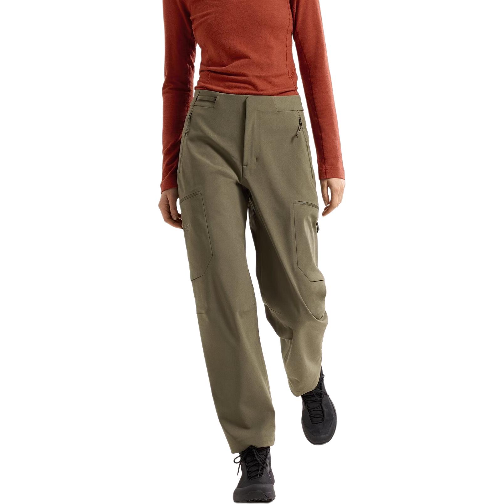 Женские ветрозащитные брюки GAMMA MX Arcteryx, цвет Vintage Green/Tatsu — фото 4