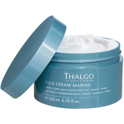 

Крем для тела Cold Cream Marine для очень сухой кожи 200 мл - черный, Thalgo