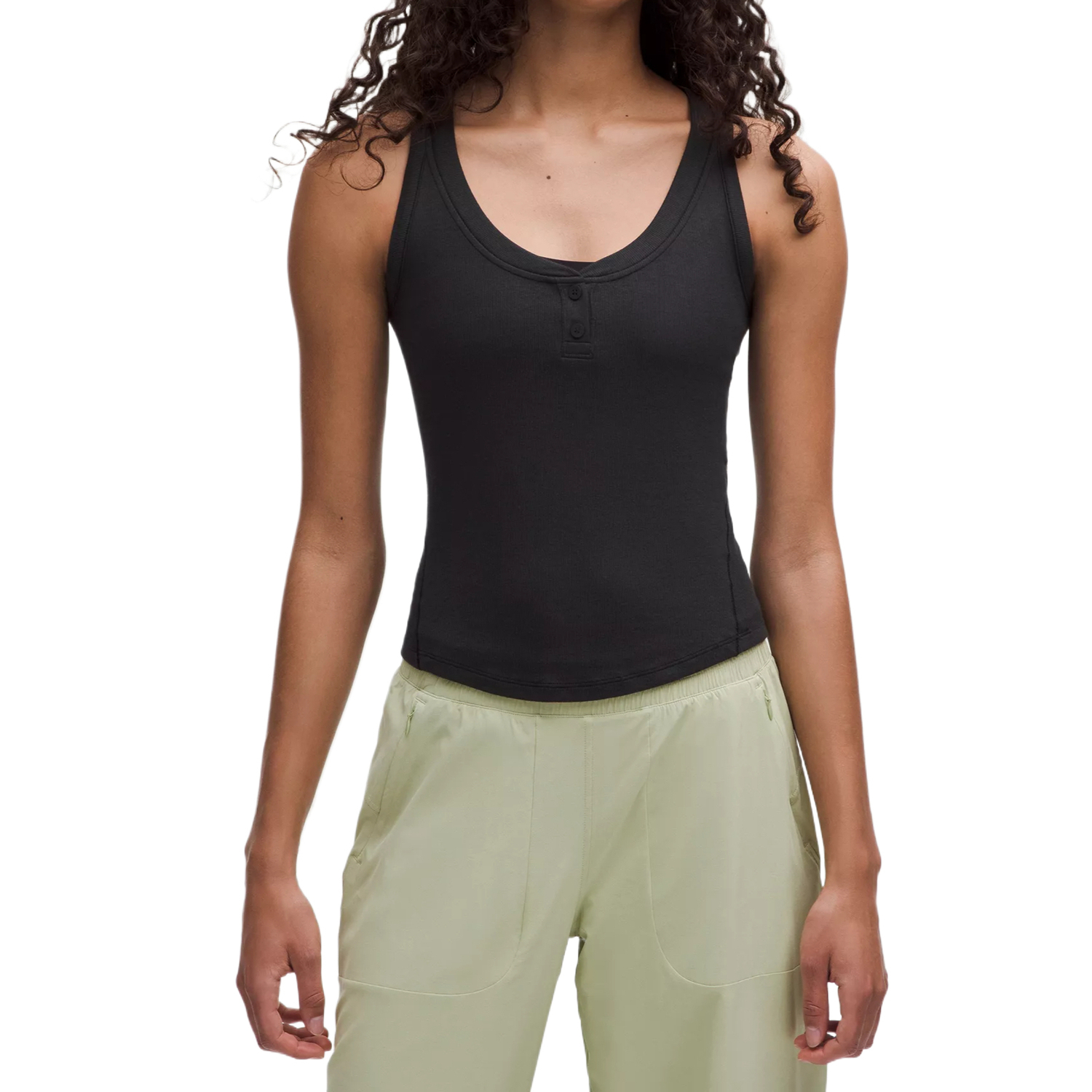 

Lululemon Облегающий топ Hold Tight черный