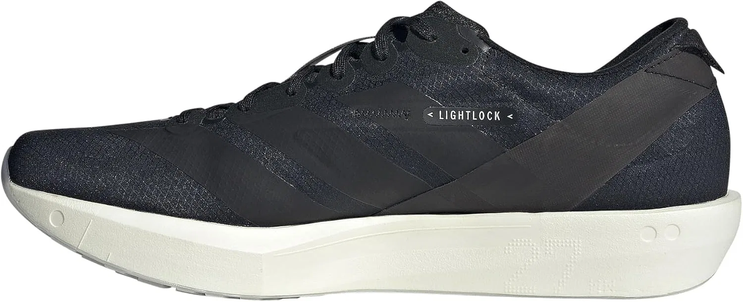 Мужские беговые кроссовки Adidas Performance Adizero Adios 9, Black-Black-Grey — фото 2