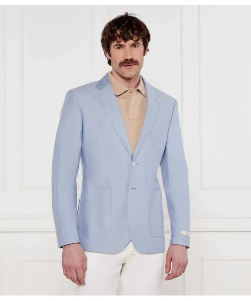 

Элегантная куртка Оксфорд Slim fit Gant, синий