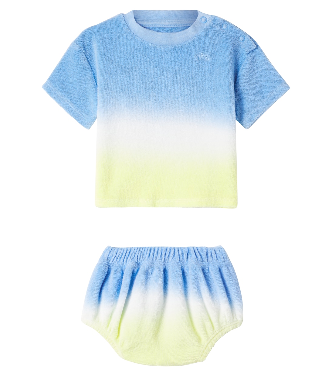 

Комплект из махровой футболки и панталон Baby Briseis The New Society, Powder Blue