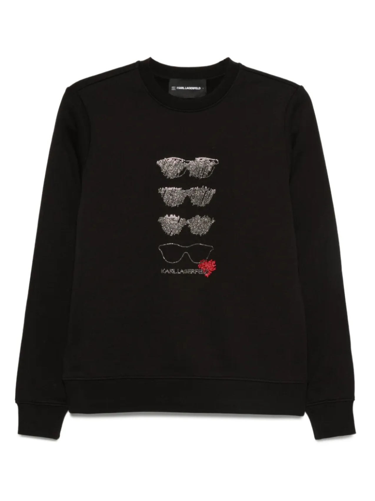 

Толстовка с пайетками Karl Lagerfeld, черный