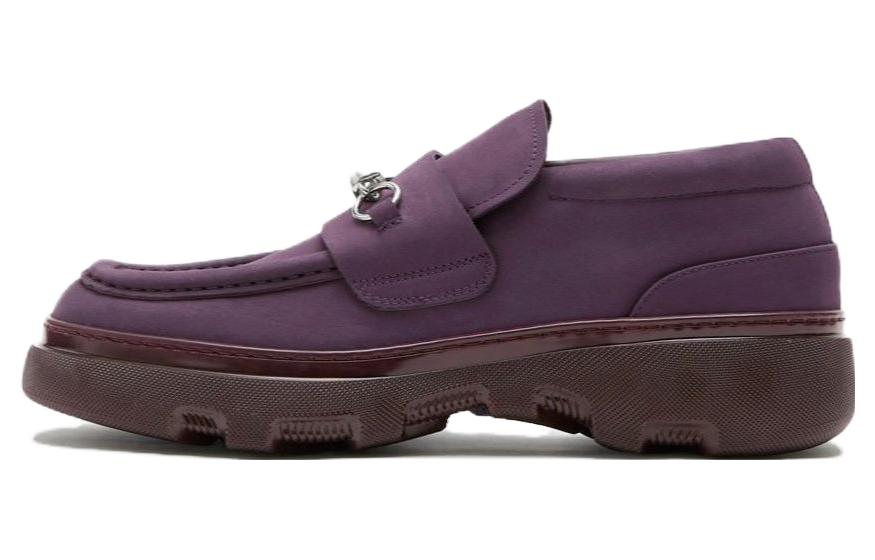 

Замшевые лоферы Creeper Clamp Burberry, Original Shoe Box Included