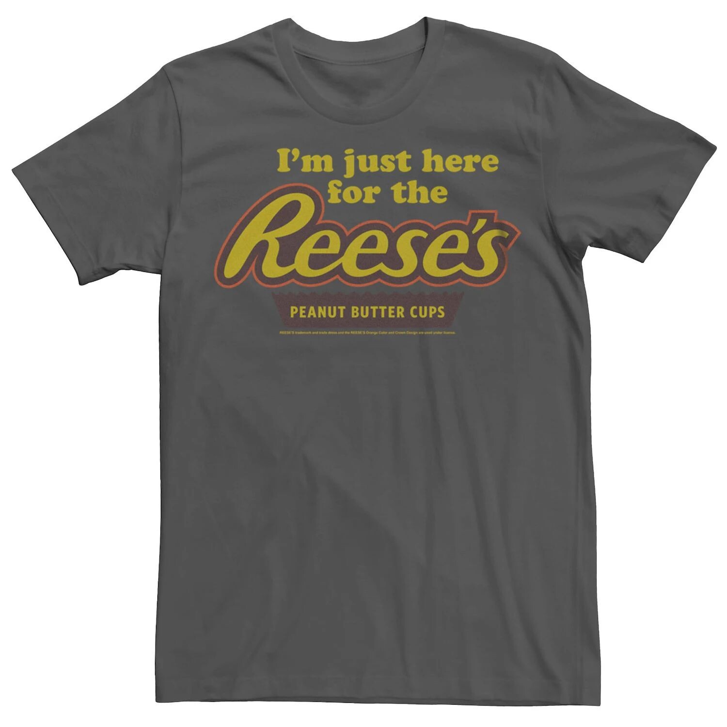 

Мужская футболка Just Here For The Reese's Licensed Character