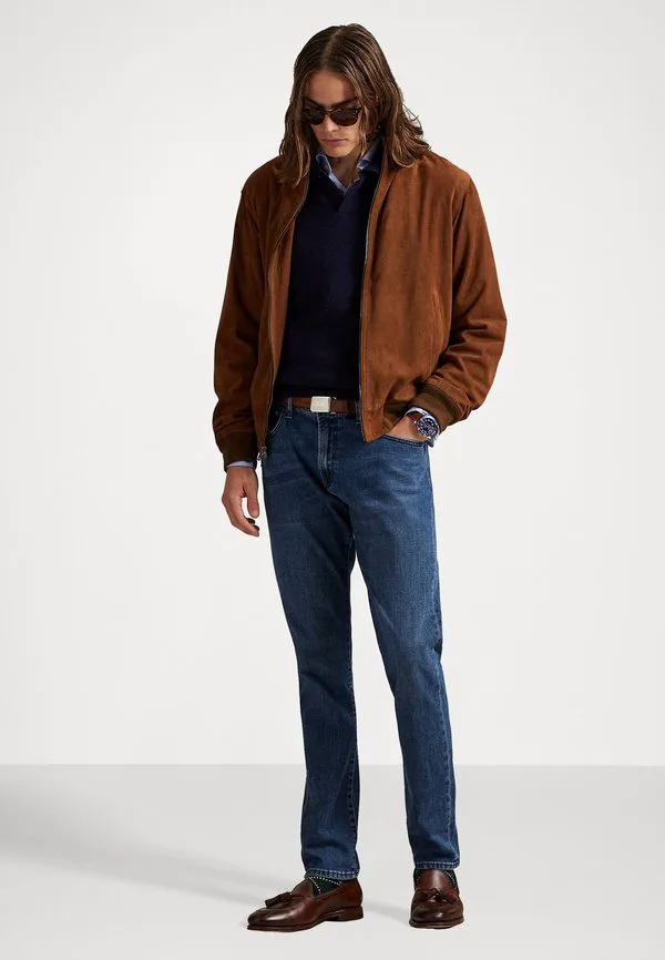 Джинсы parkside active taper stretch jeans зауженного кроя Polo Ralph Lauren, Hadrian — фото 2