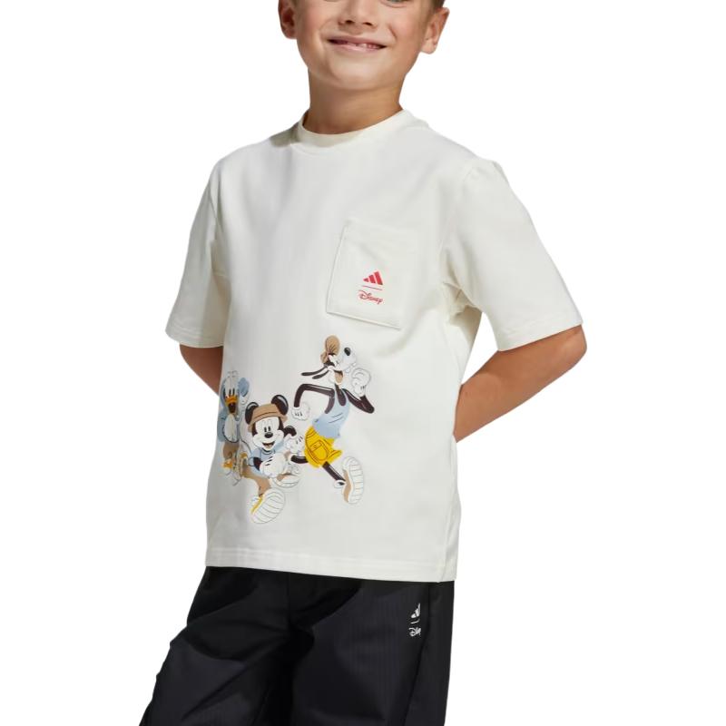 Adidas Футболка Disney белая для детей 3-7 лет — фото 3