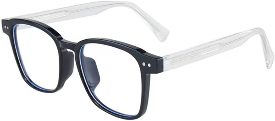 

MUTYNE Ретро квадратные женские солнцезащитные очки класса люкс с модными заклепками, двухцветные мужские солнцезащитные очки UV400, трендовые солнцезащитные очки, Glossy Black Clear