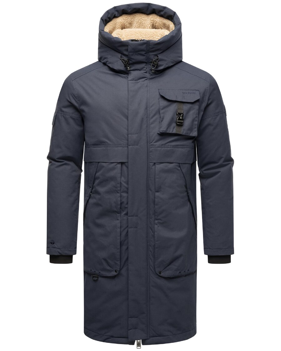 

Пальто STONE HARBOUR Winter Coat Cyriaan XX, морской синий