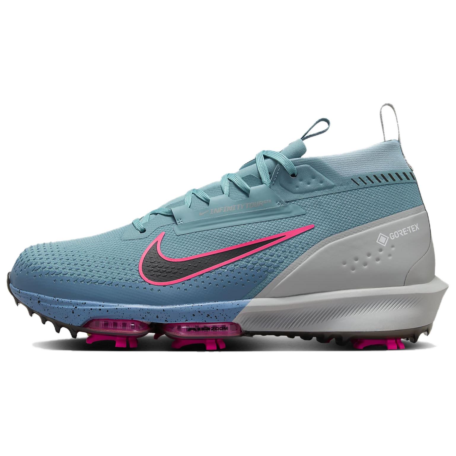 

Nike Низкие нескользящие кроссовки для гольфа Infinity Tour 2, мужские, голубые