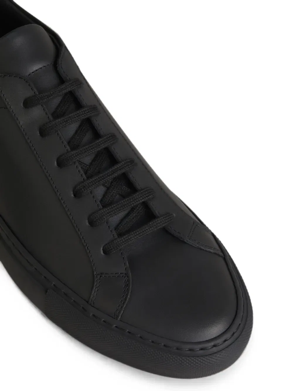 Кожаные кроссовки Common Projects, черный — фото 4