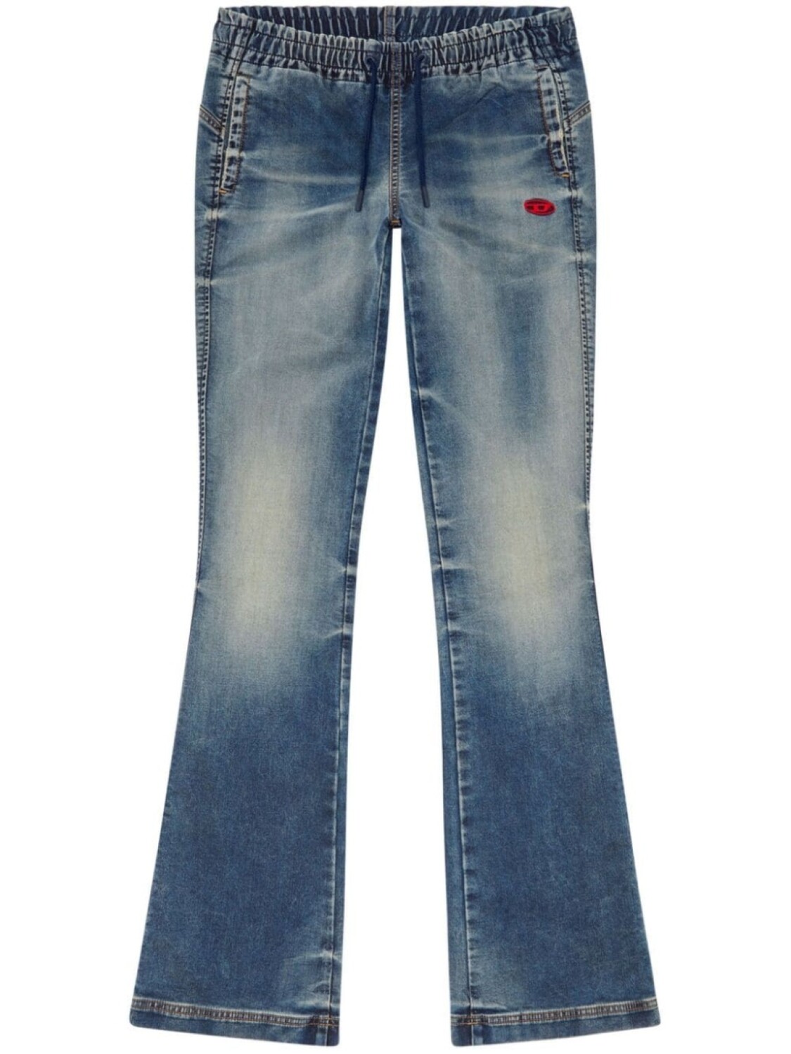 

Diesel расклешенные джинсы D-Ebbey, синий