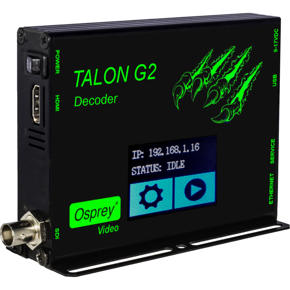 

Декодер Osprey Talon G2 H.264 (SDI, HDMI)