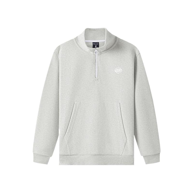 

Skechers Спортивный свитер серии Alliance женский светло-серый меланж