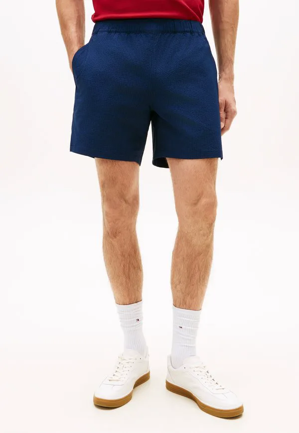 Шорты из высококачественной жатой ткани dover Tommy Hilfiger, Carbon Navy/Black