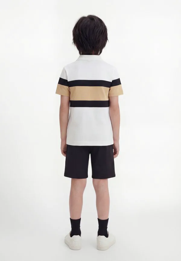 Детская подростковая рубашка-поло "бермуды" Boss Kidswear, Black — фото 2