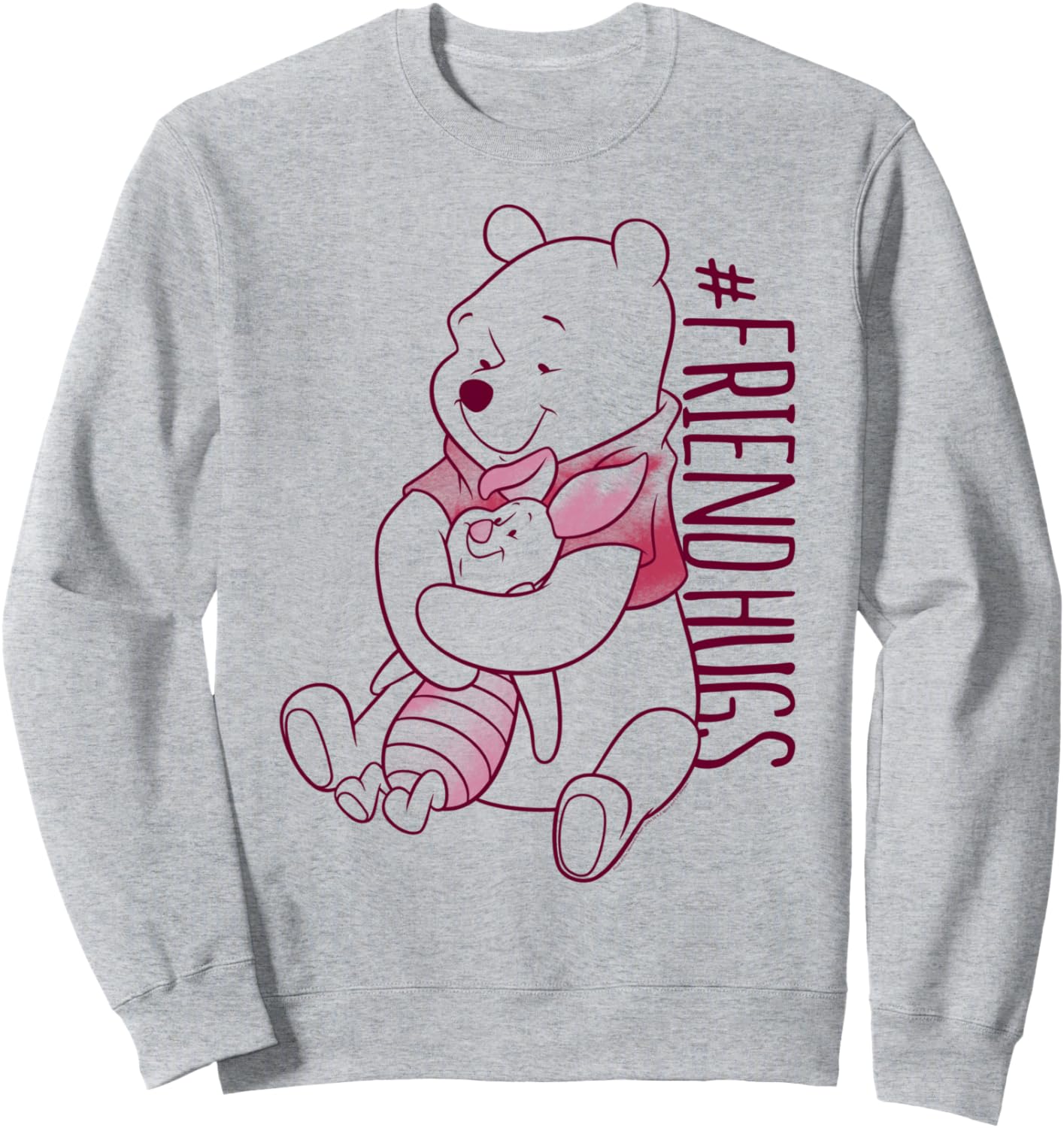 

Толстовка Disney с изображением Винни-Пуха, Пятачка и друзей Пуха, серая, Серый, Толстовка Disney с изображением Винни-Пуха, Пятачка и друзей Пуха, серая