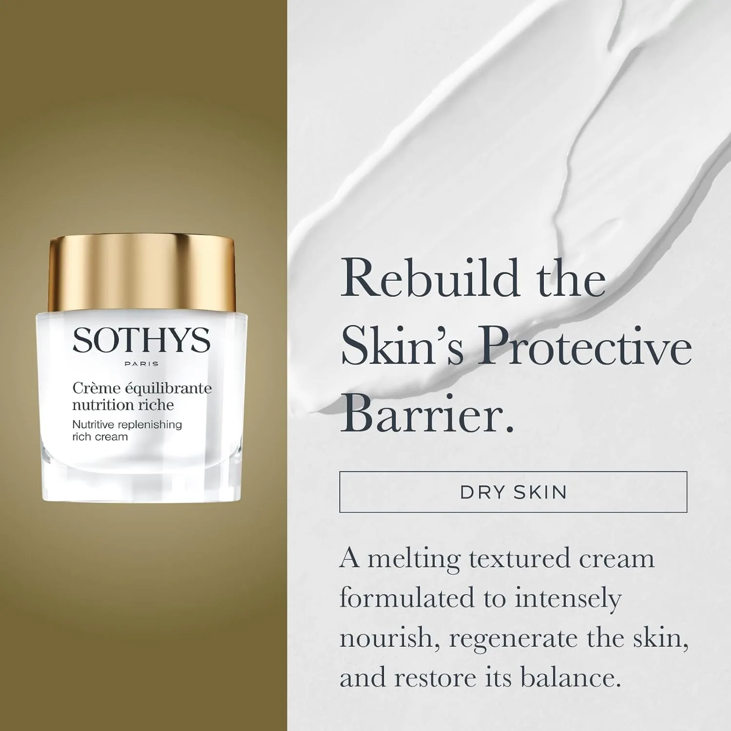 Крем для лица Sothys — Насыщенный питательный восстанавливающий | Увлажняющий при сухости, укрепляет кожный — фото 2